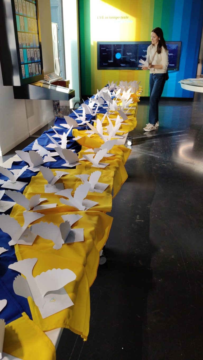 colombe con le lettere